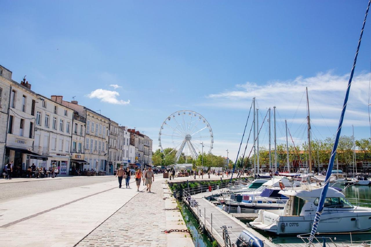 Blue Studio Cosy Et Calme Proche Du Centre Avec Tv Et Wifi La Rochelle  Luaran gambar